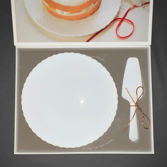 Mikasa Bone China Cake Cutter & Server Set - Picture 2 of 6